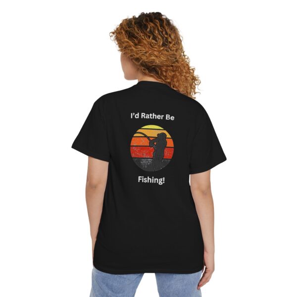 I'd Rather Be Fishing - Pocket T-Shirt - Image 7