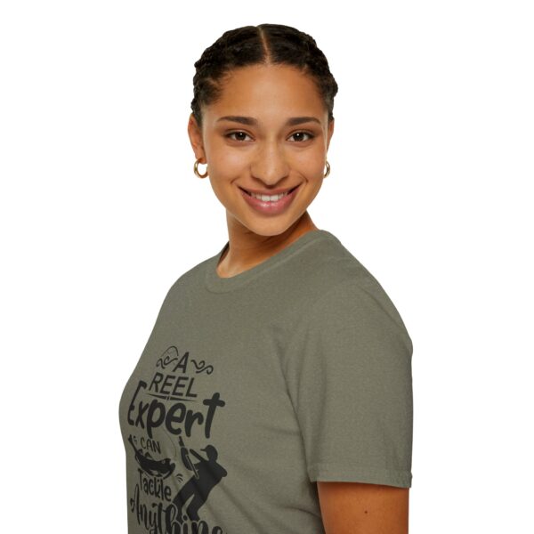 A Reel Expert Can Tackle Anything - Fishing T-Shirt - Image 9