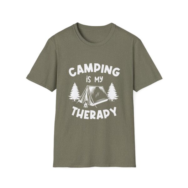 Camping Is My Therapy T-Shirt - Image 2