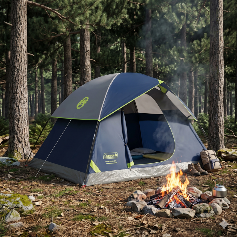 Coleman Sundome 6-person tent for Southeast Texas camping