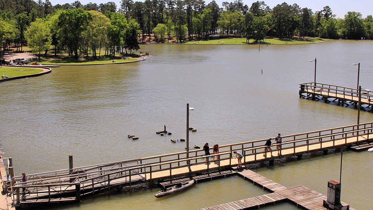 Lake Livingston State Park Texas lakeside camping Livingston
