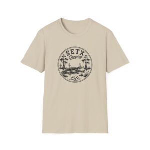 SETX Camping Alligator Life - T-Shirt