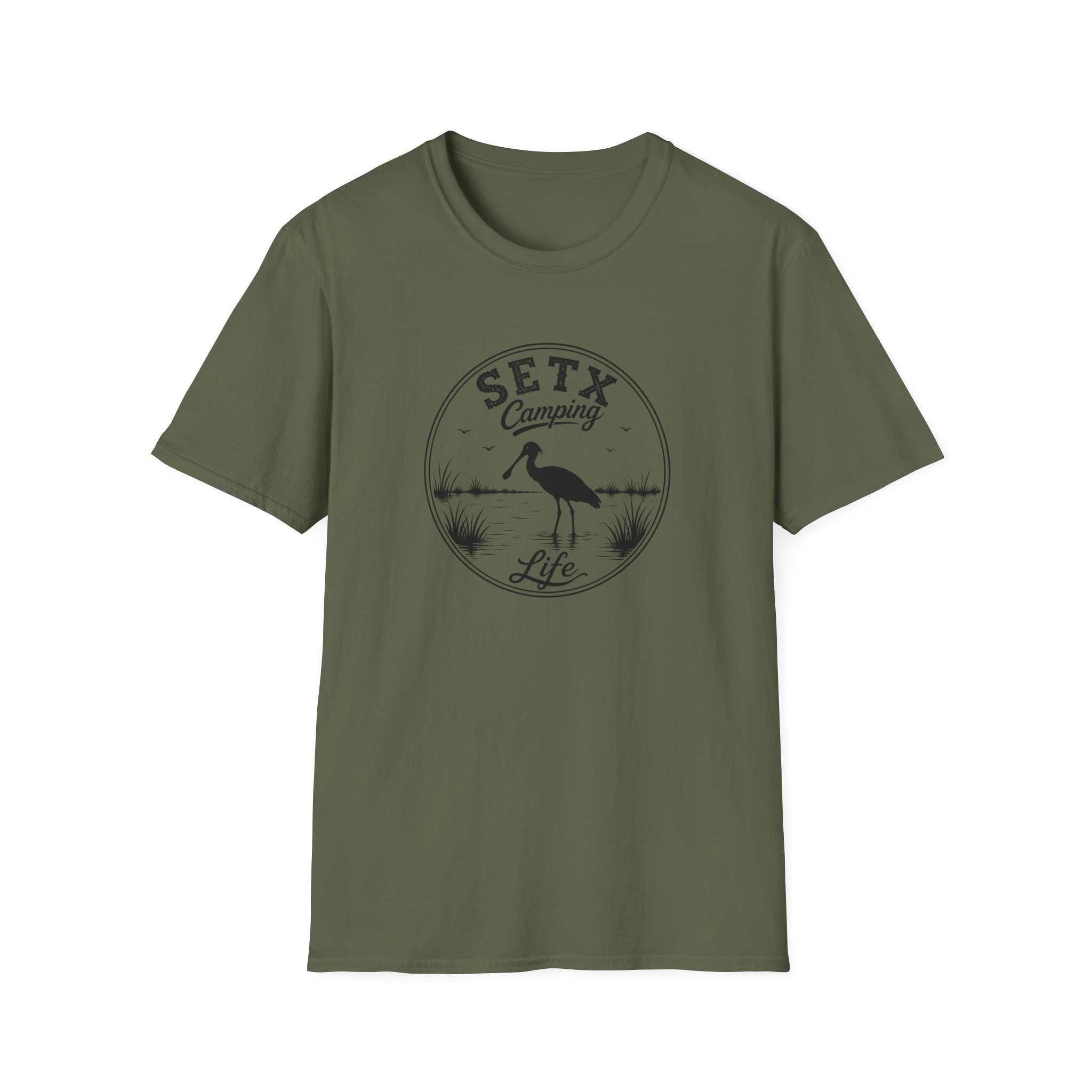 SETX Camping Spoonbill Life - T-Shirt - Image 6